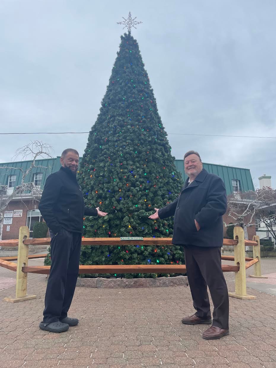 Village tree now stands 20 feet tall The Long Island Advance